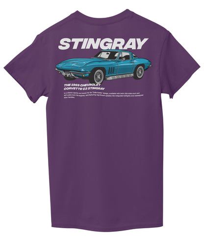 Bright Purple Back