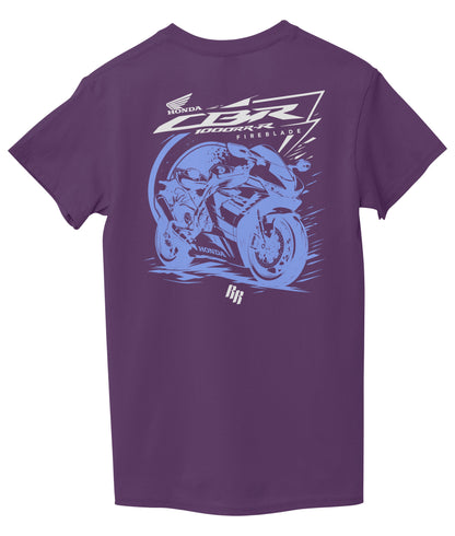Bright Purple Back