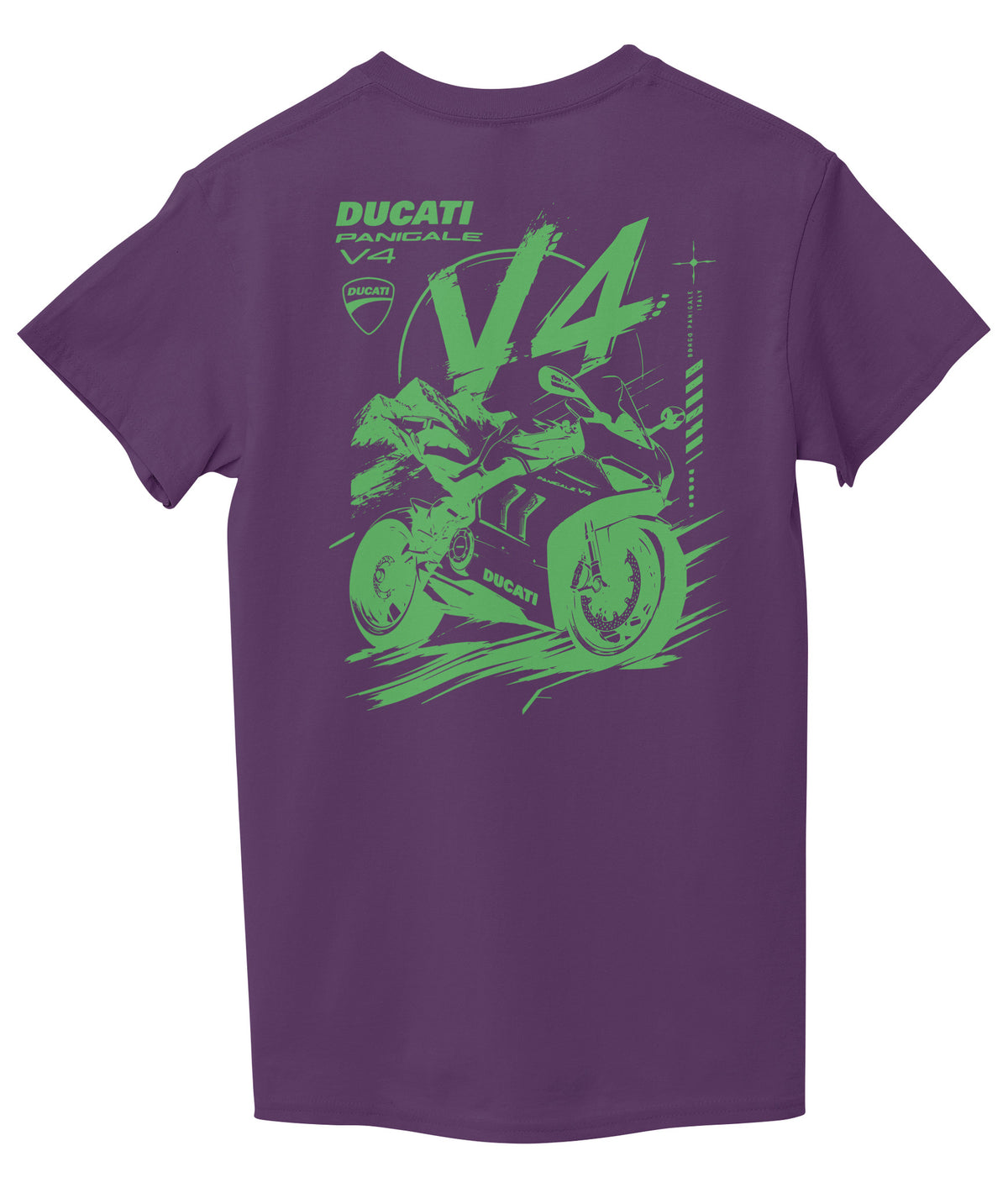 Bright Purple Back