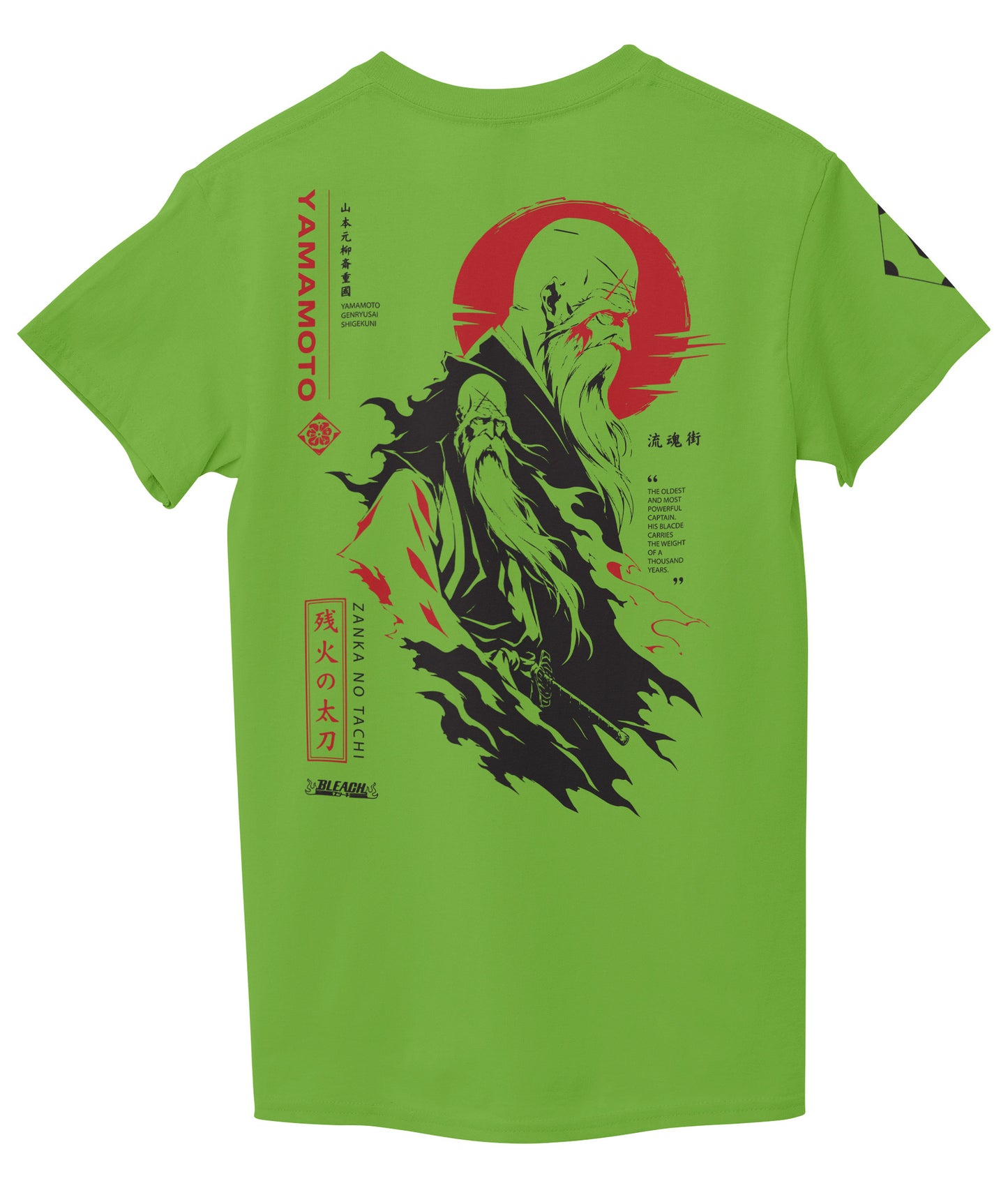 Lemon Green Back