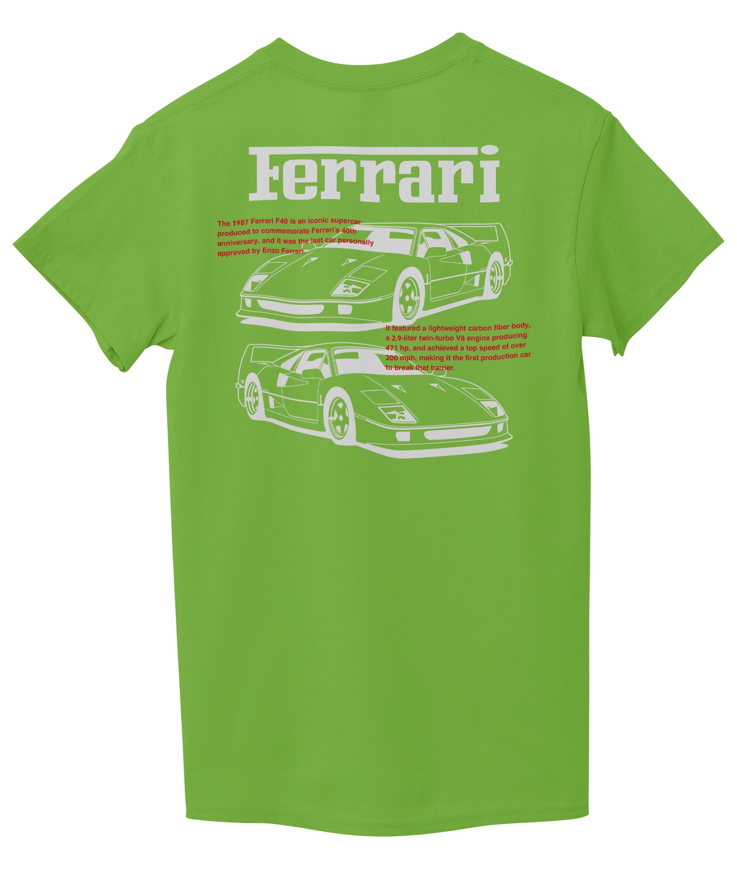 Lemon Green Back