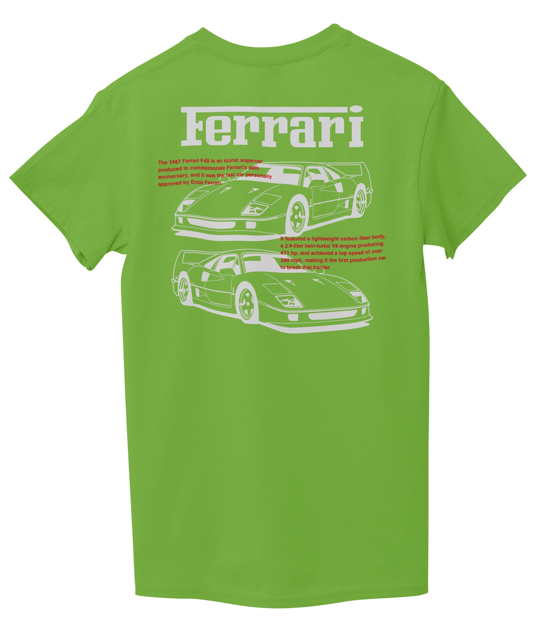 Lemon Green Back