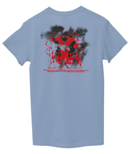 Light Sky Blue Back