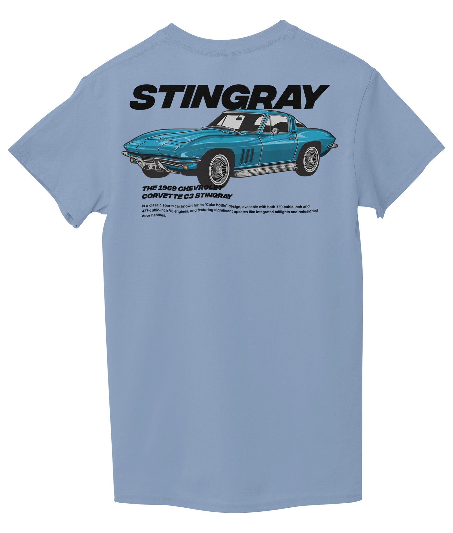 Light Sky Blue Back