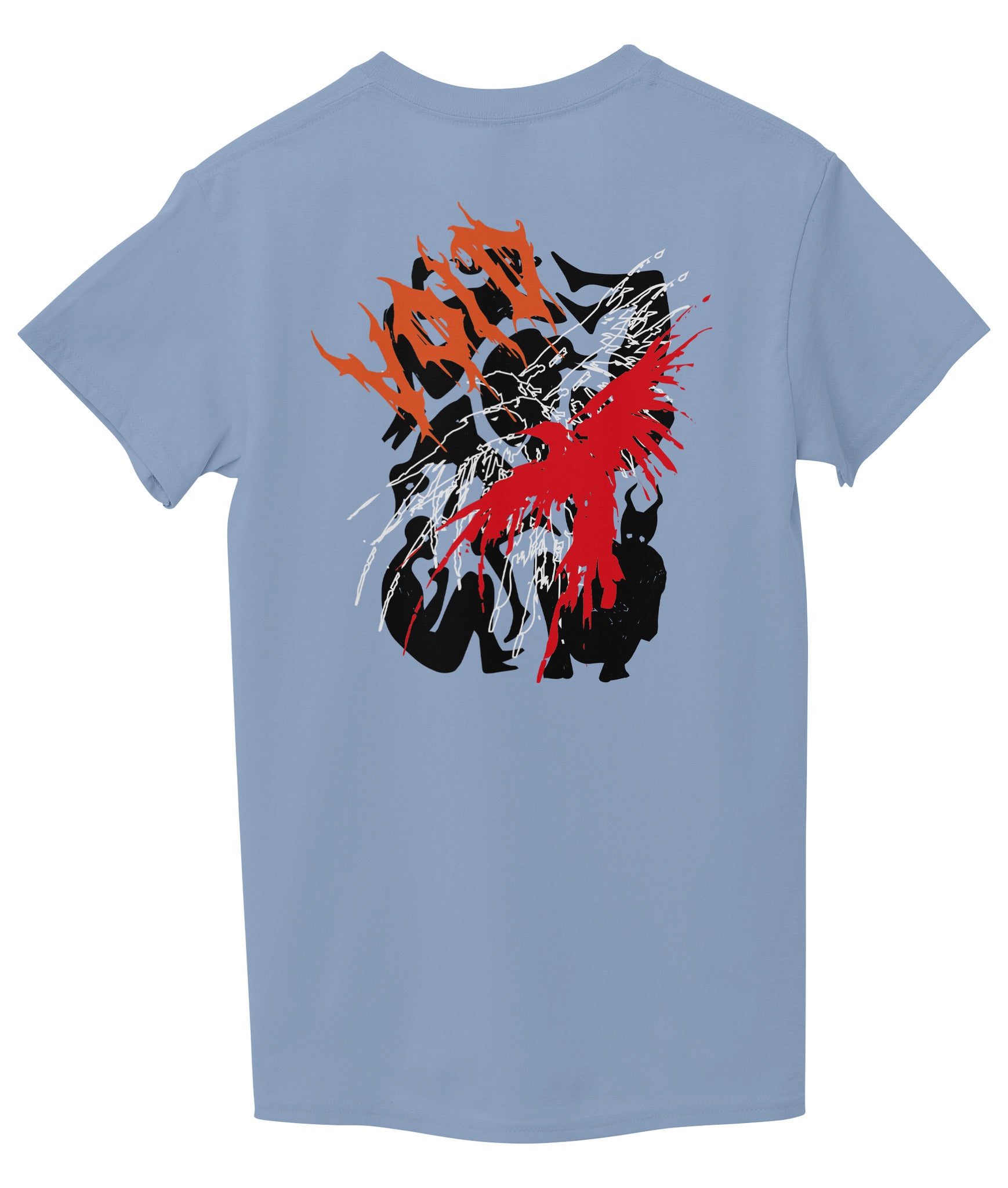 Light Sky Blue Back