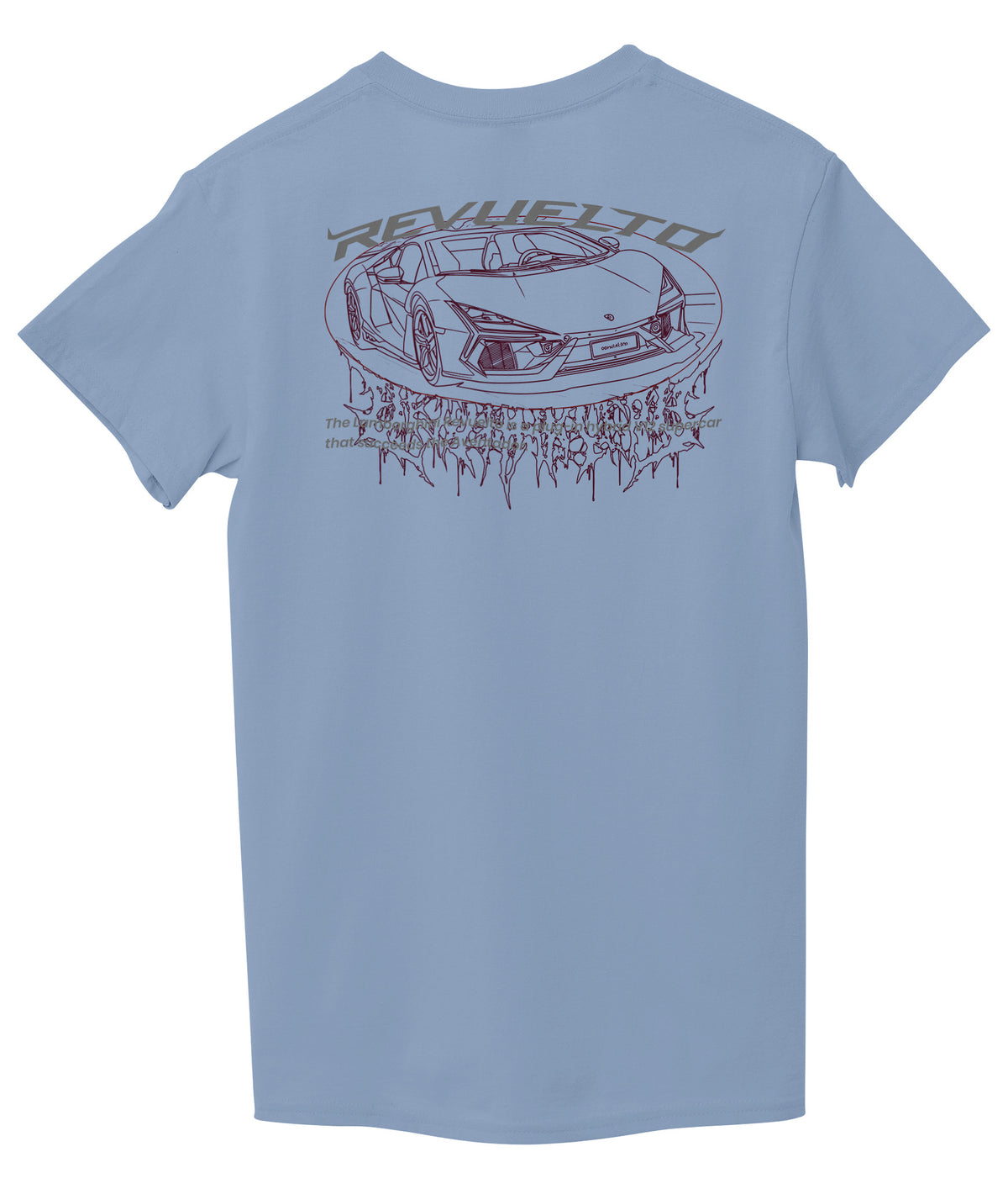 Light Sky Blue Back