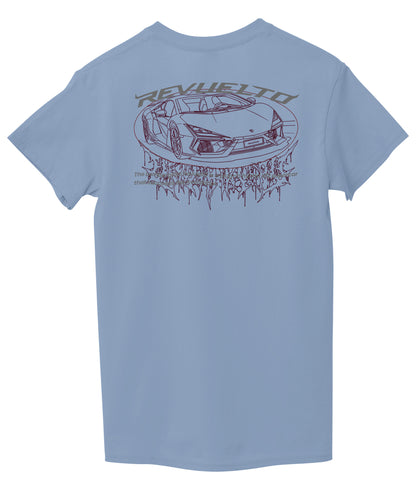 Light Sky Blue Back
