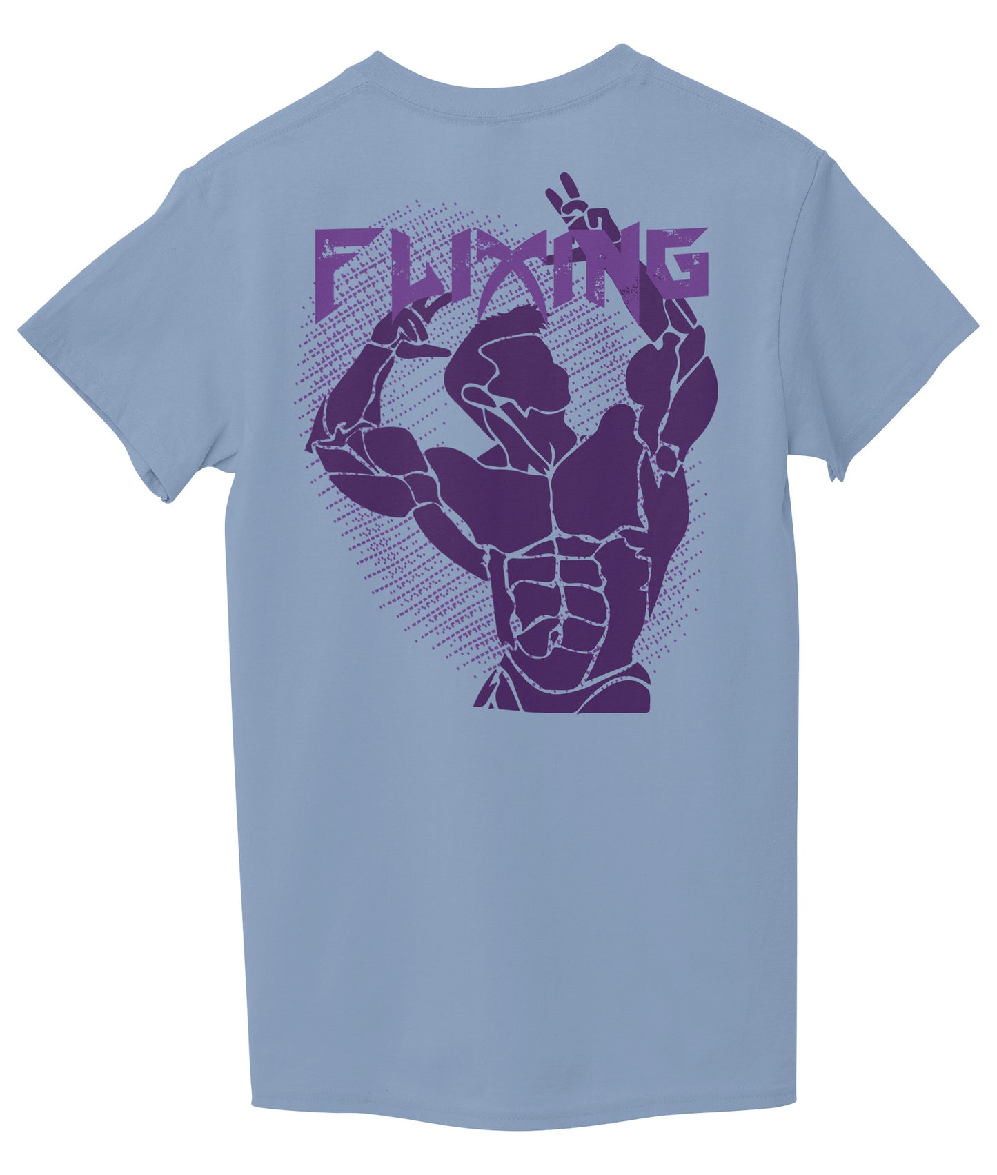 Light Sky Blue Back