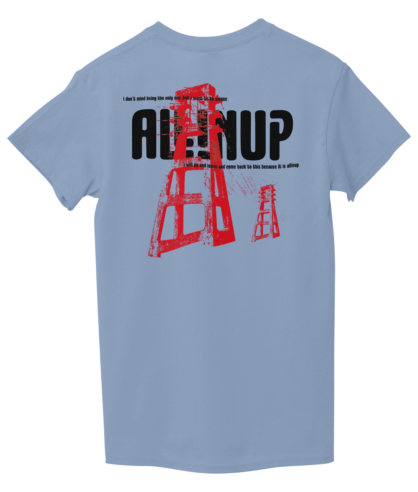 Light Sky Blue Back