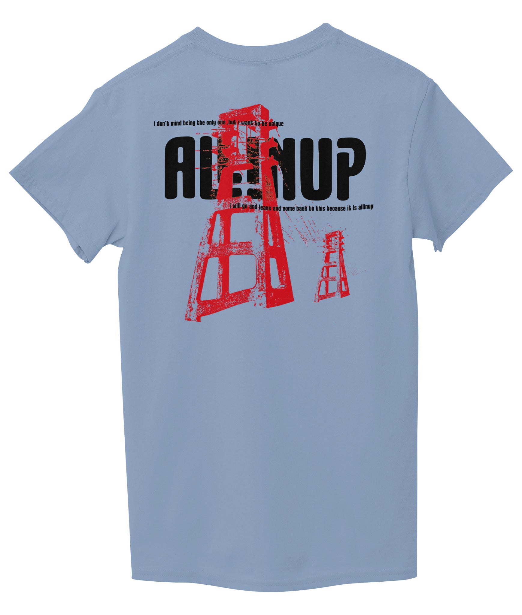 Light Sky Blue Back