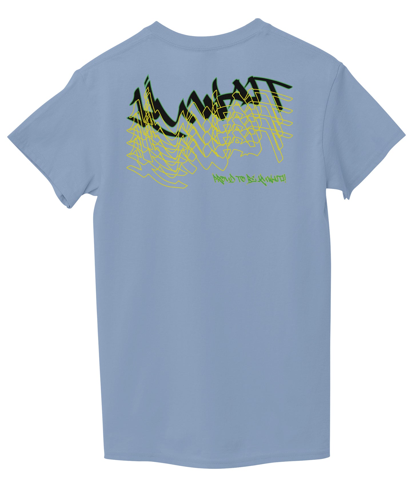 Light Sky Blue Back