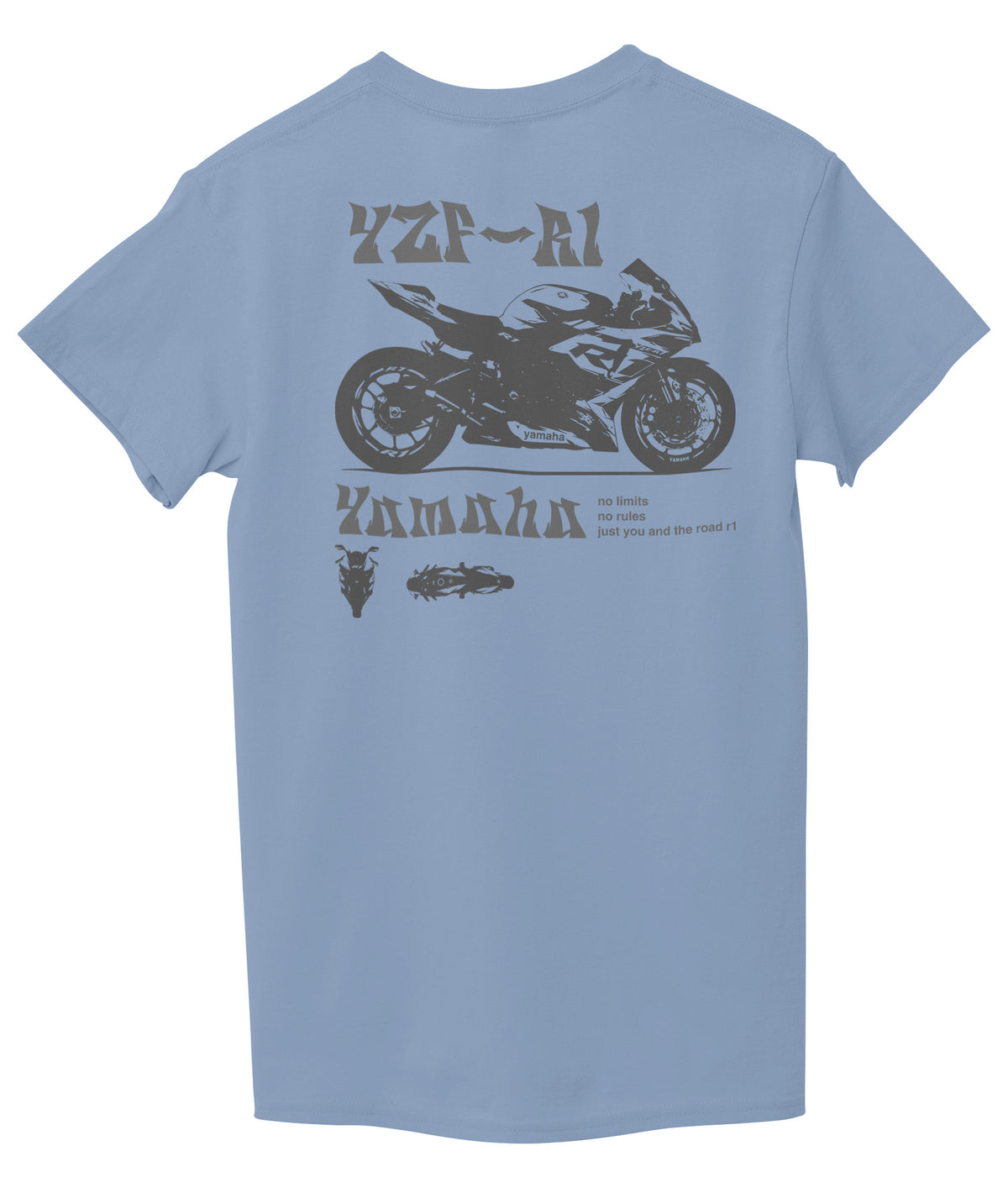 Light Sky Blue Back