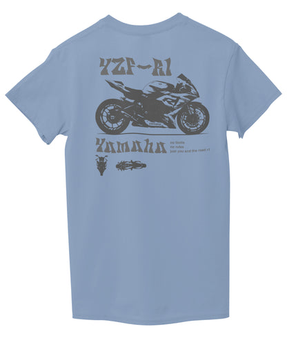 Light Sky Blue Back