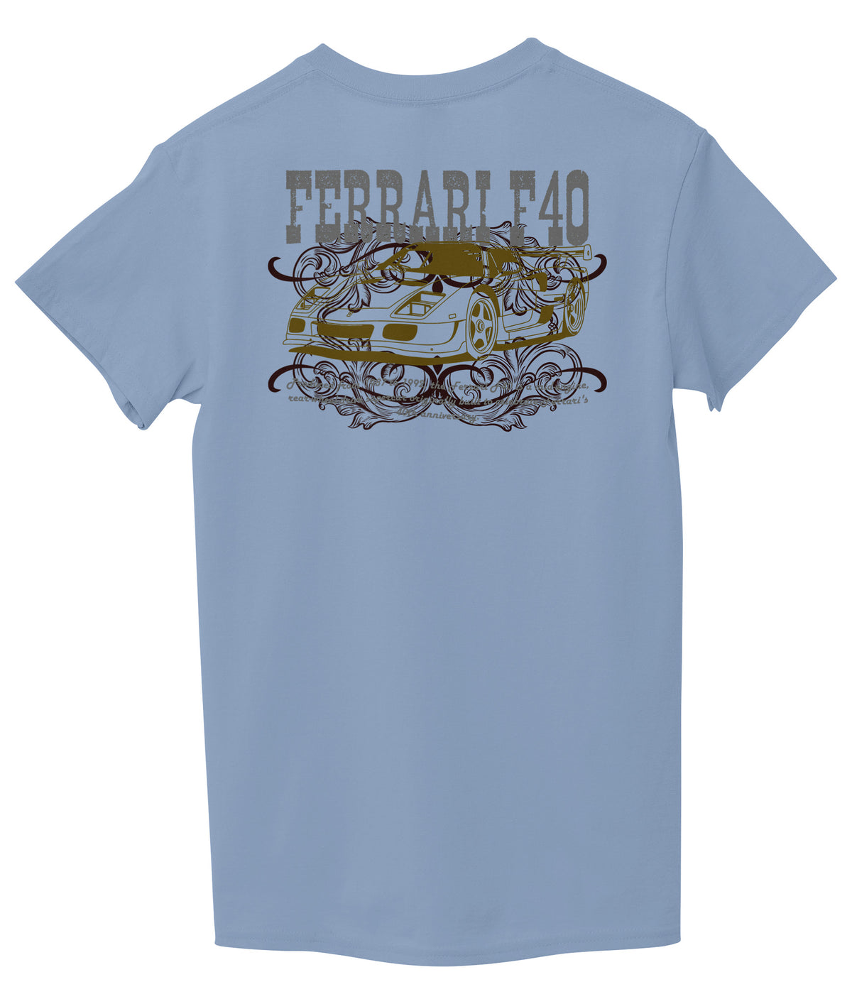 Light Sky Blue Back