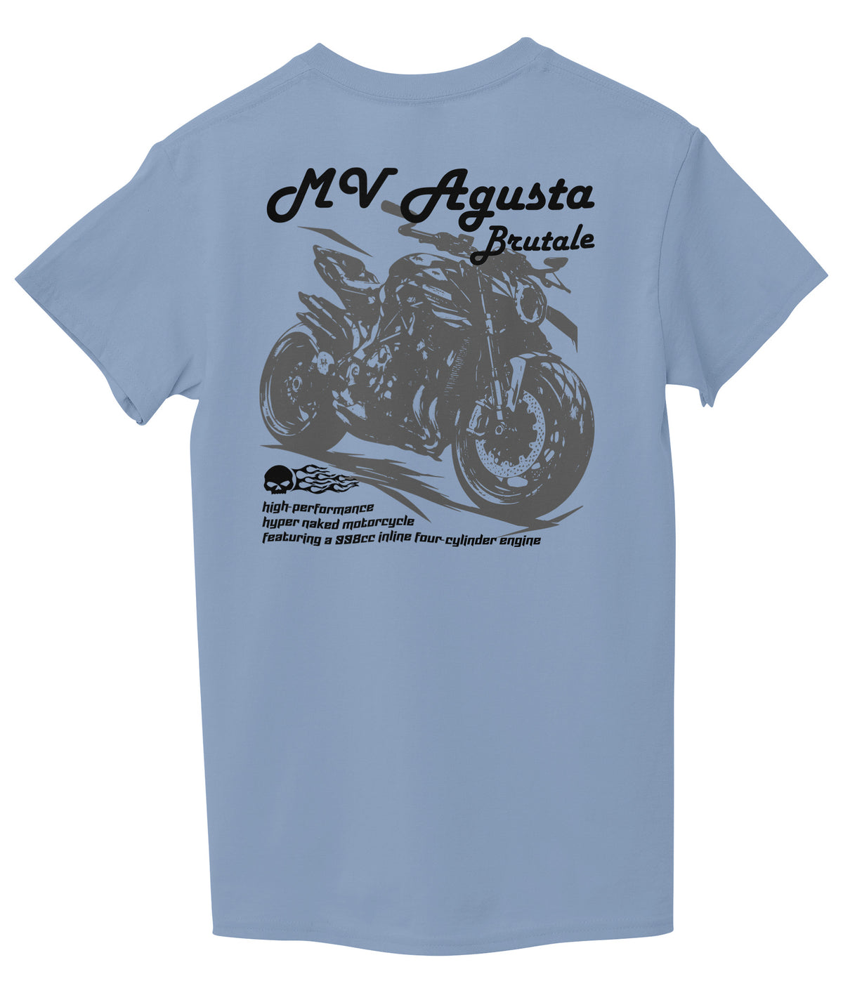 Light Sky Blue Back
