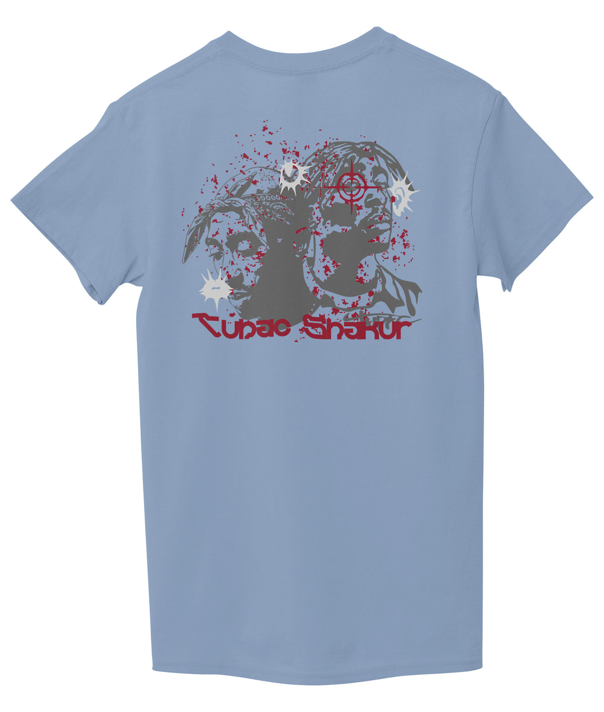 Light Sky Blue Back
