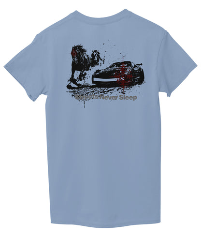 Light Sky Blue Back