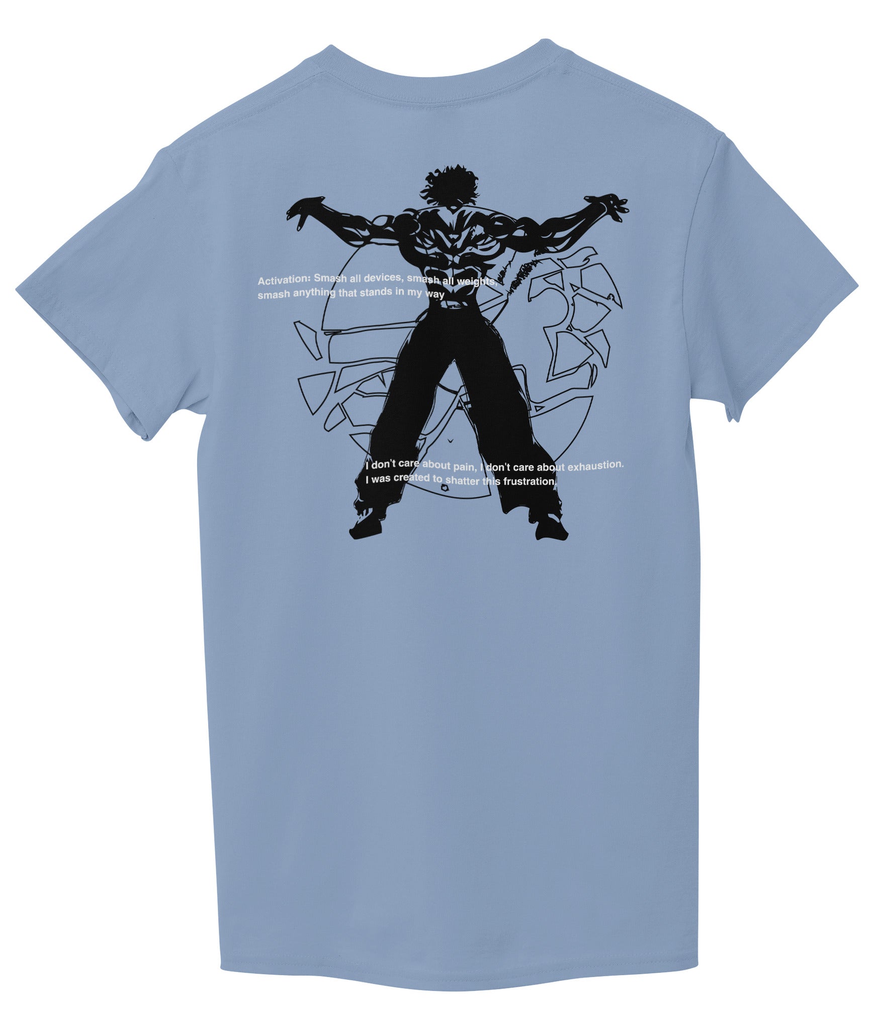 Light Sky Blue Back