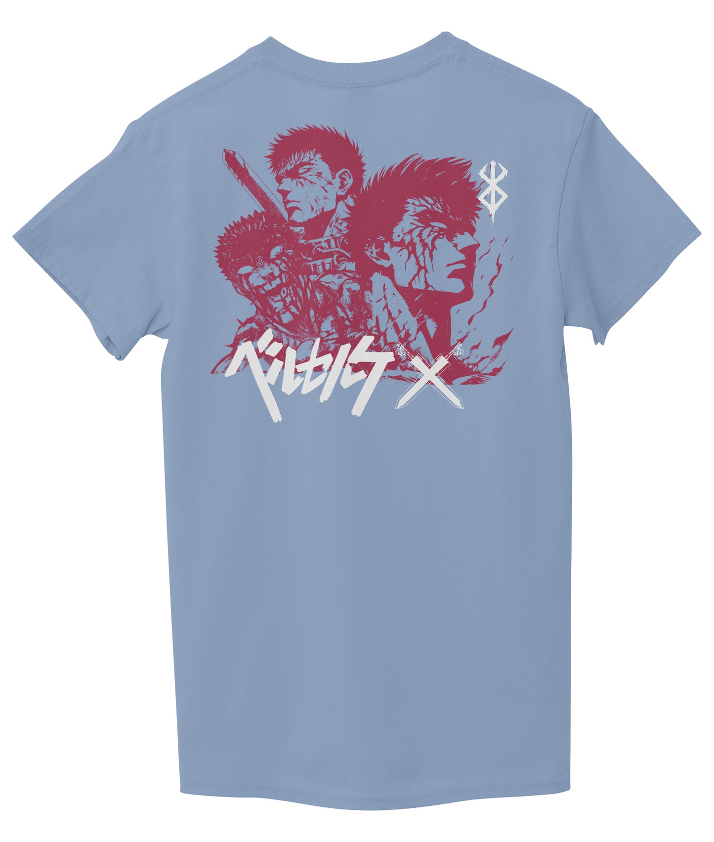 Light Sky Blue Back