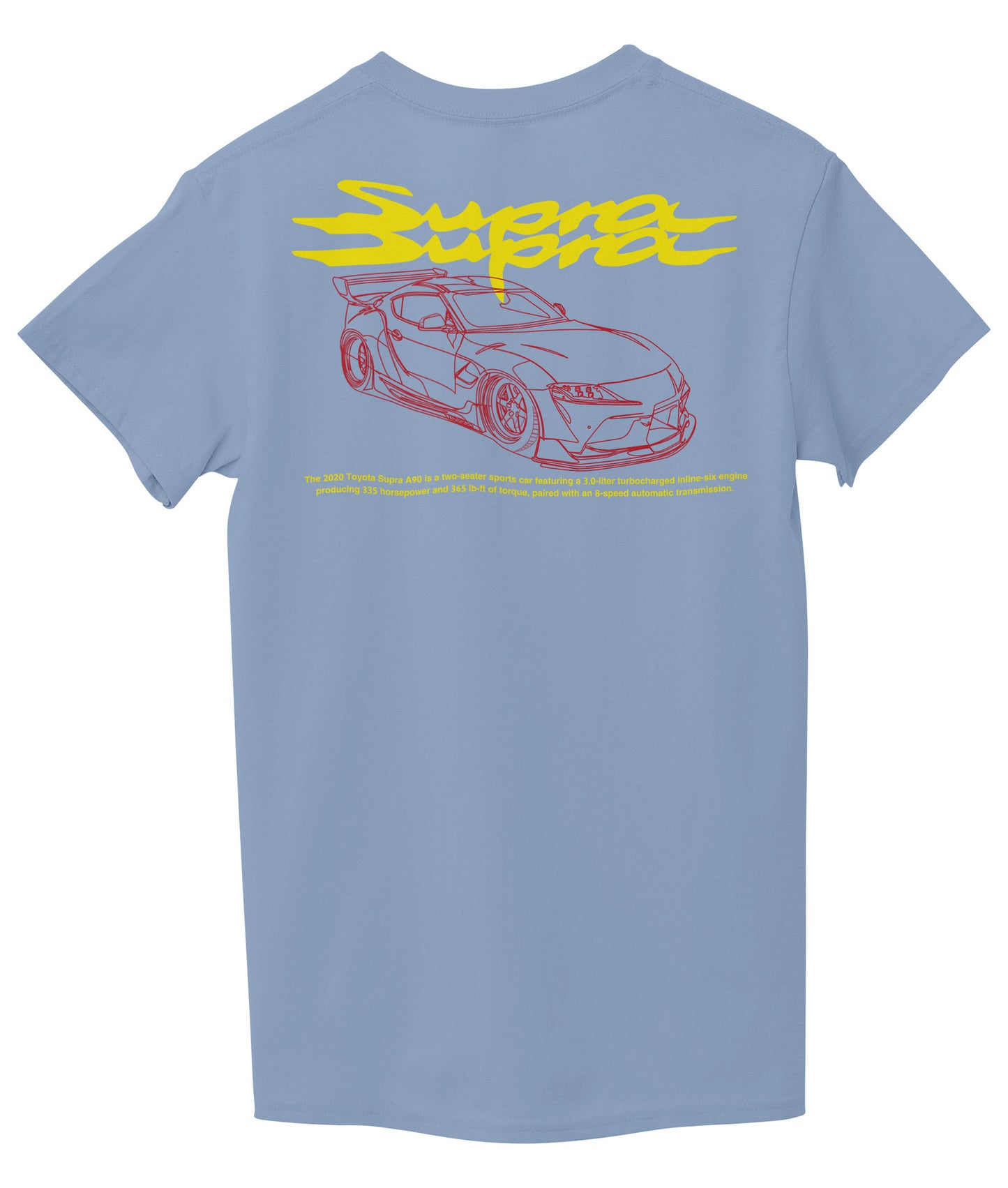 Light Sky Blue Back