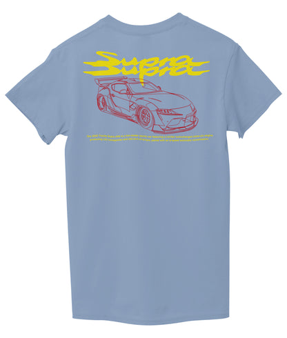 Light Sky Blue Back