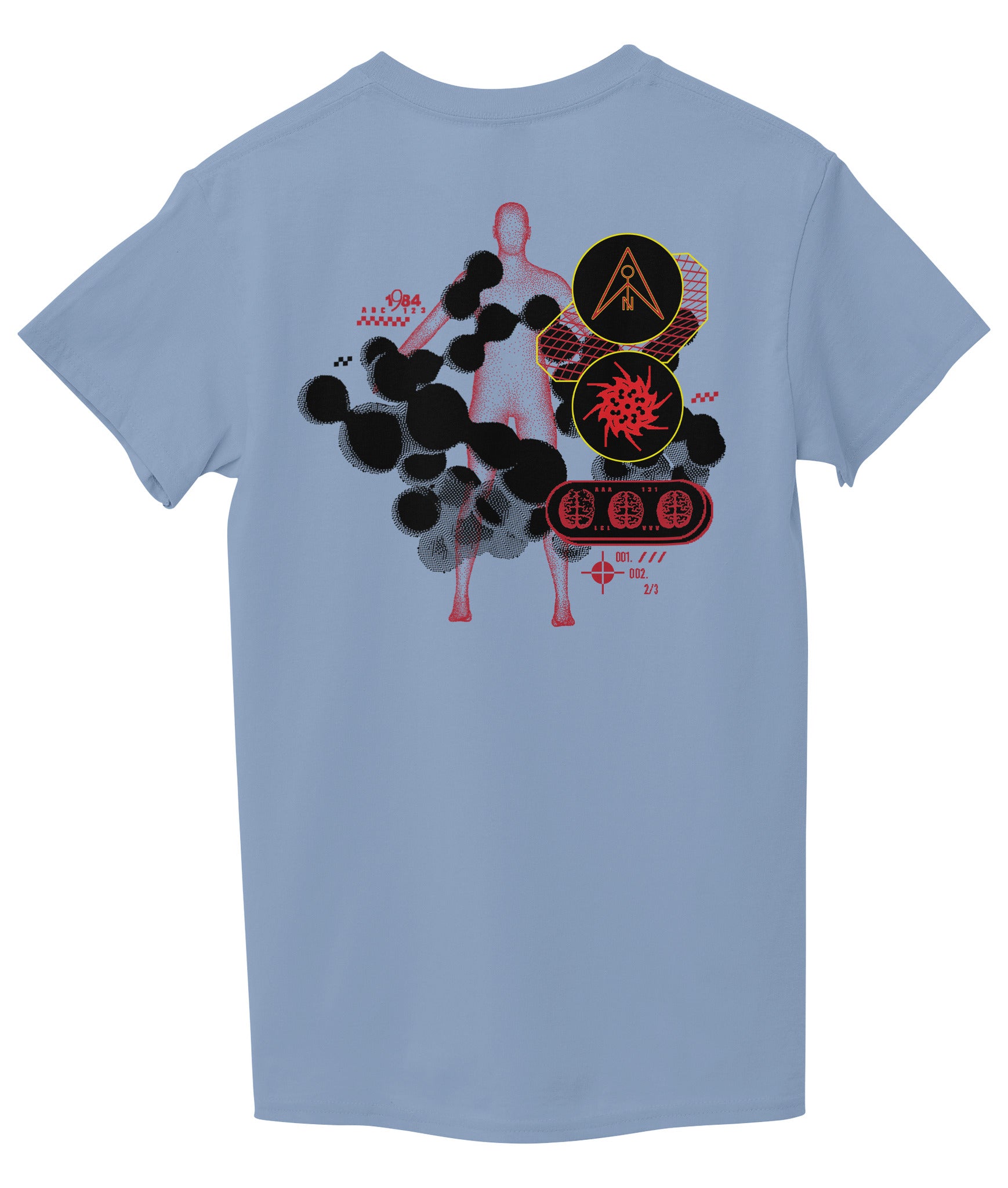 Light Sky Blue Back