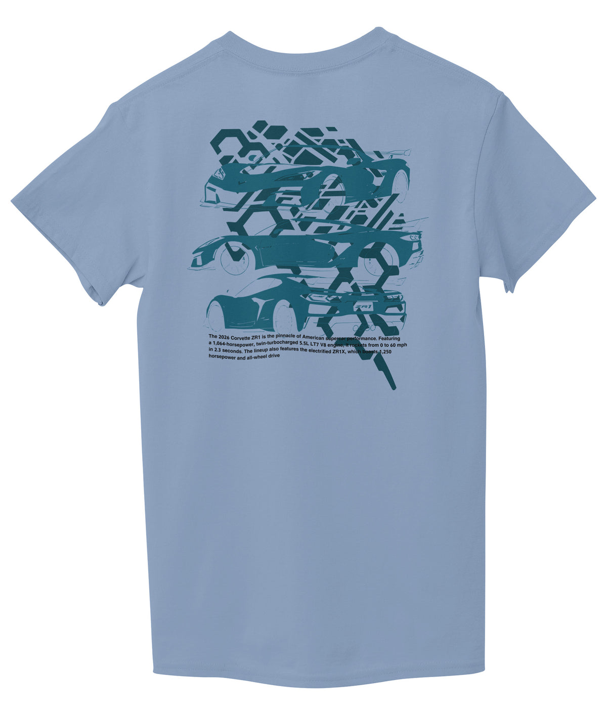 Light Sky Blue Back