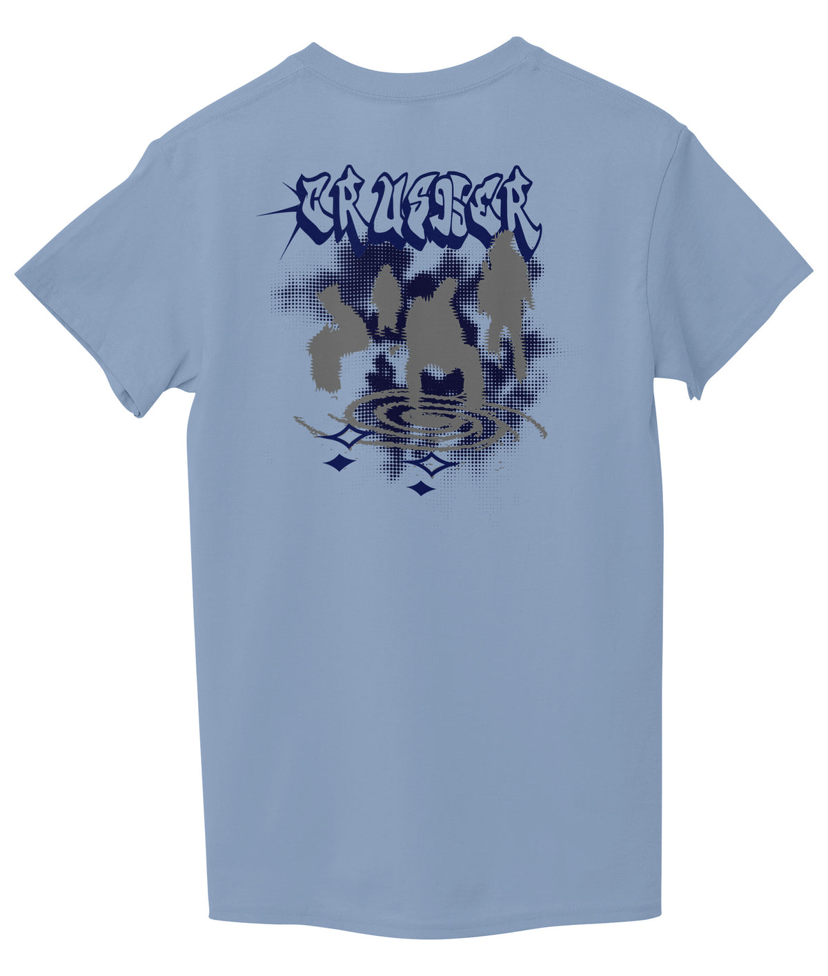 Light Sky Blue Back