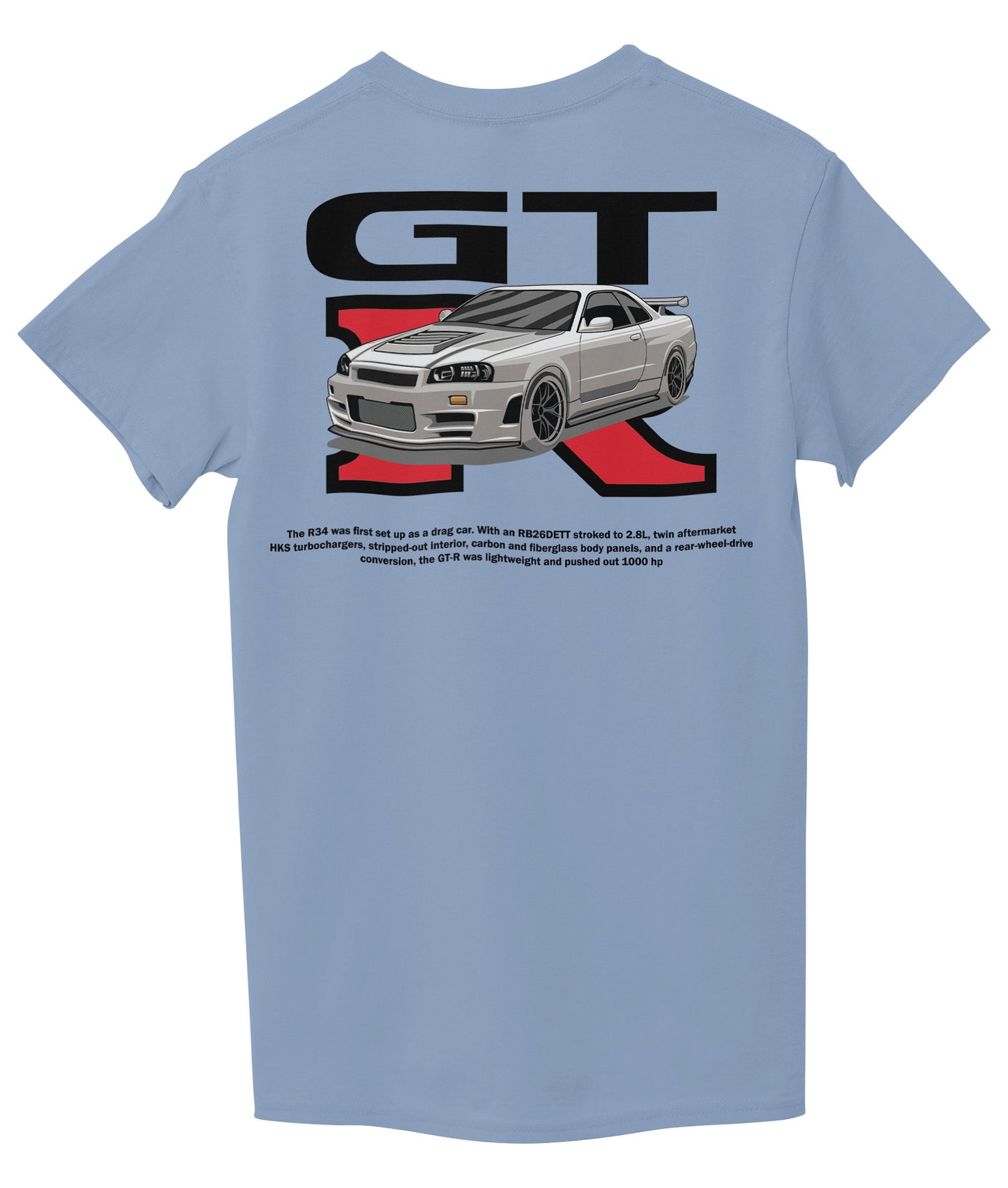 Light Sky Blue Back