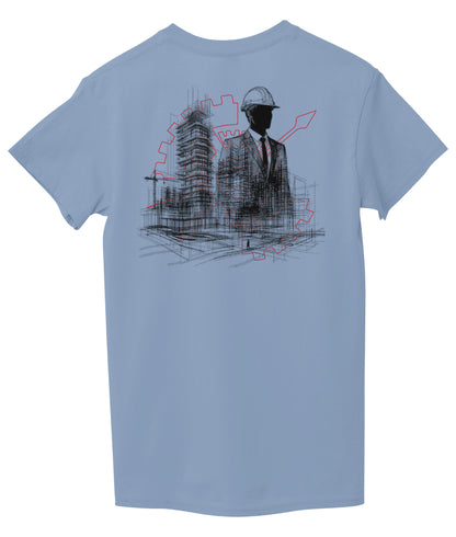 Light Sky Blue Back
