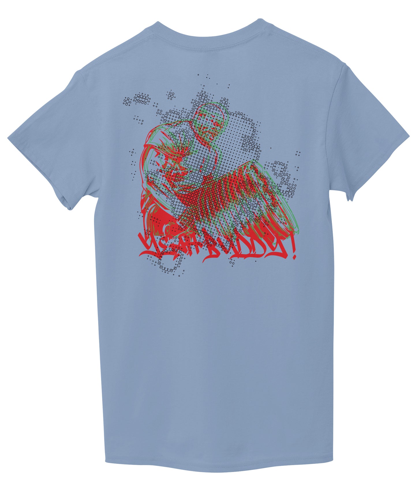 Light Sky Blue Back
