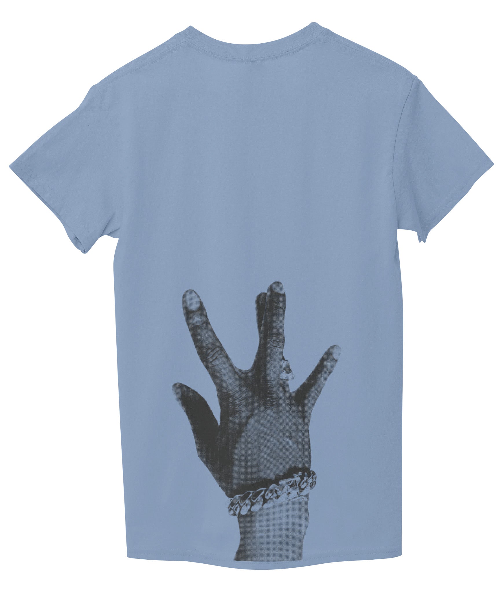 Light Sky Blue Back