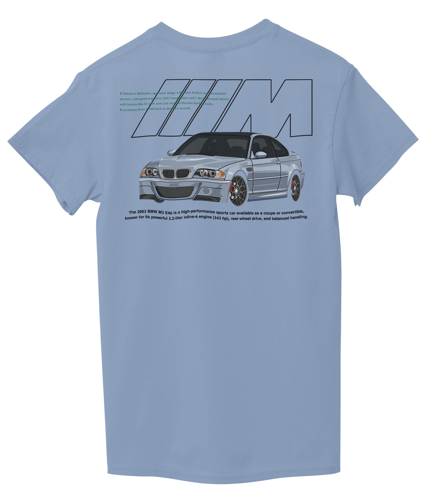 Light Sky Blue Back