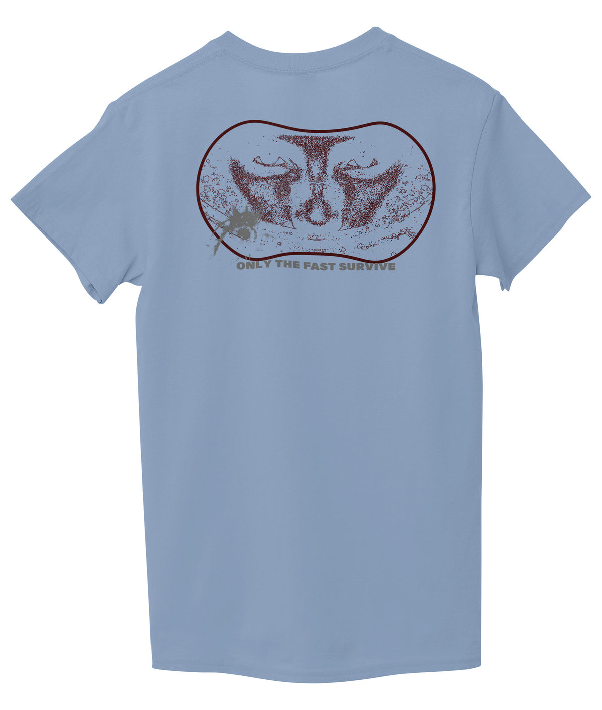 Light Sky Blue Back