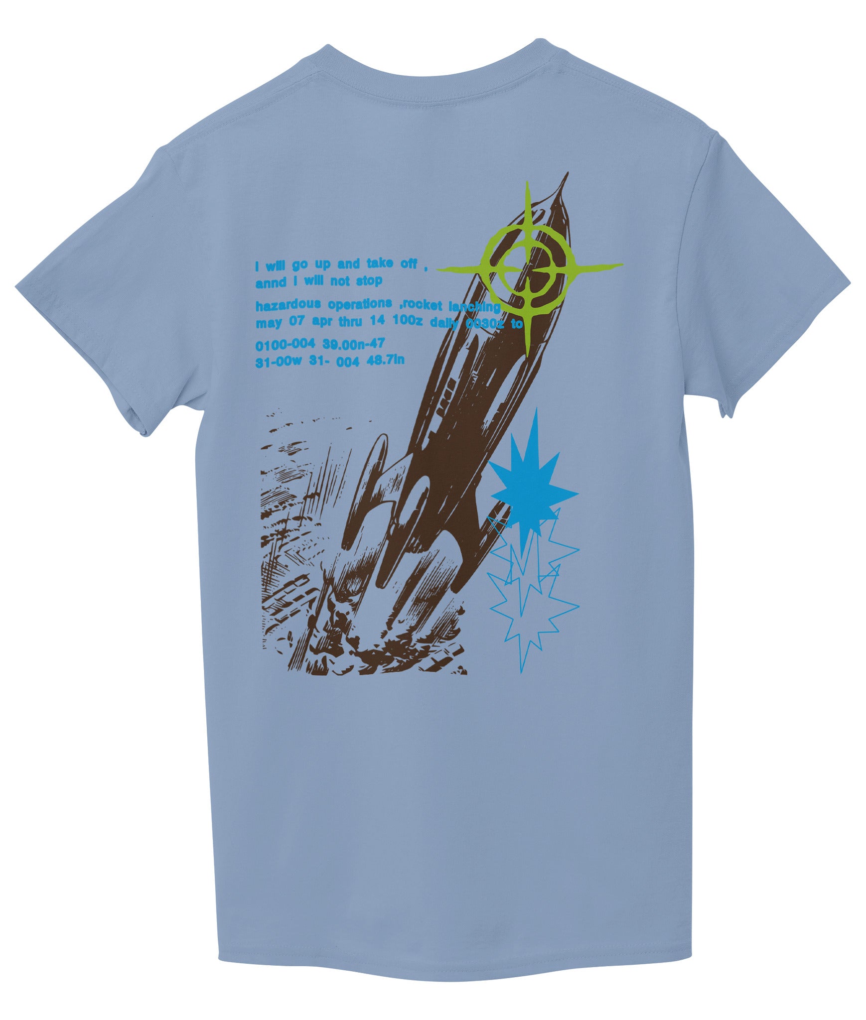 Light Sky Blue Back