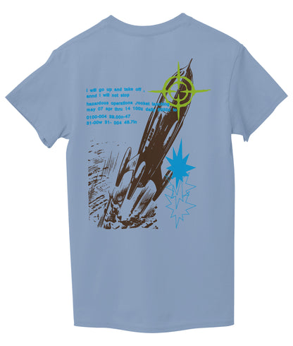Light Sky Blue Back
