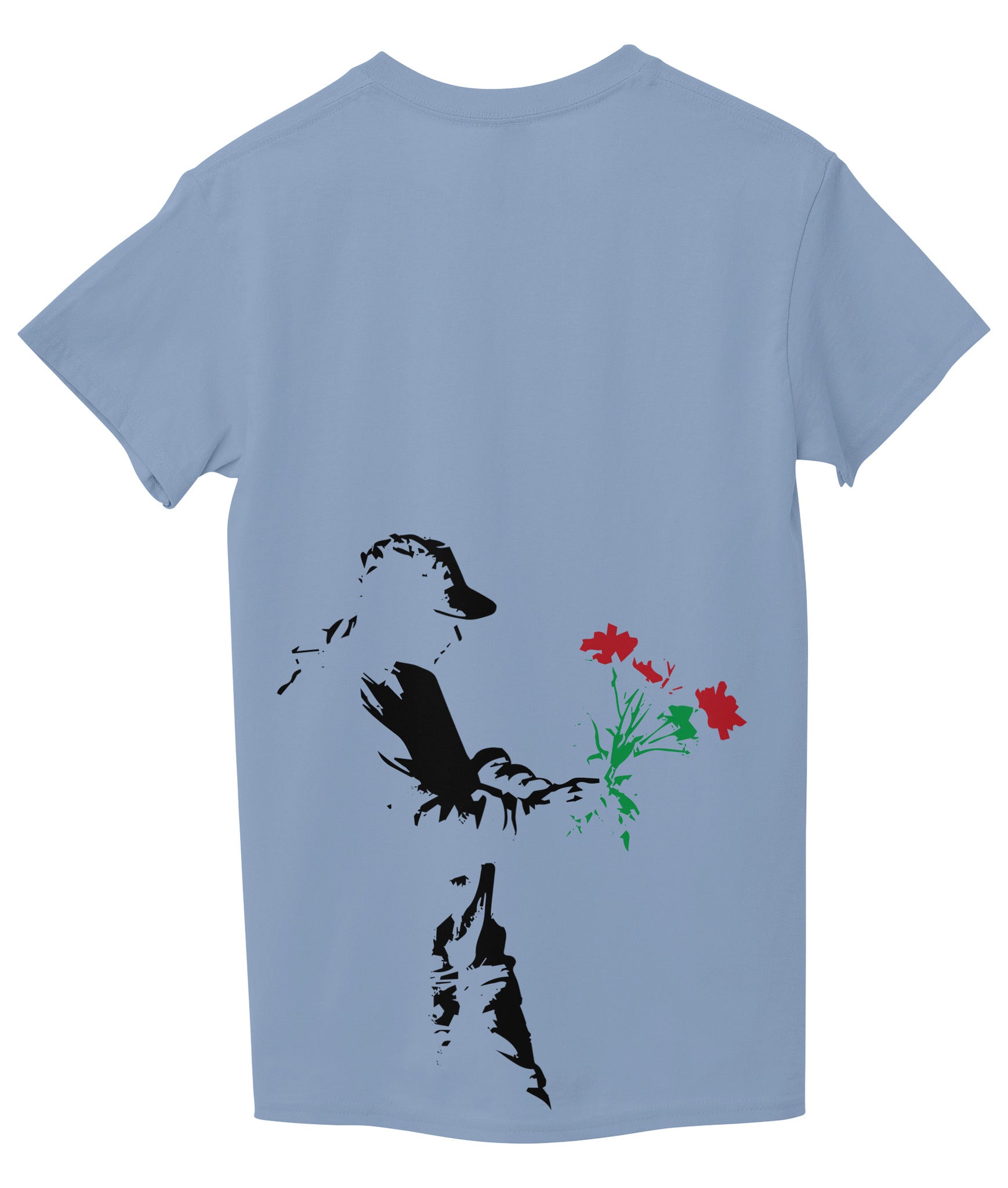 Light Sky Blue Back