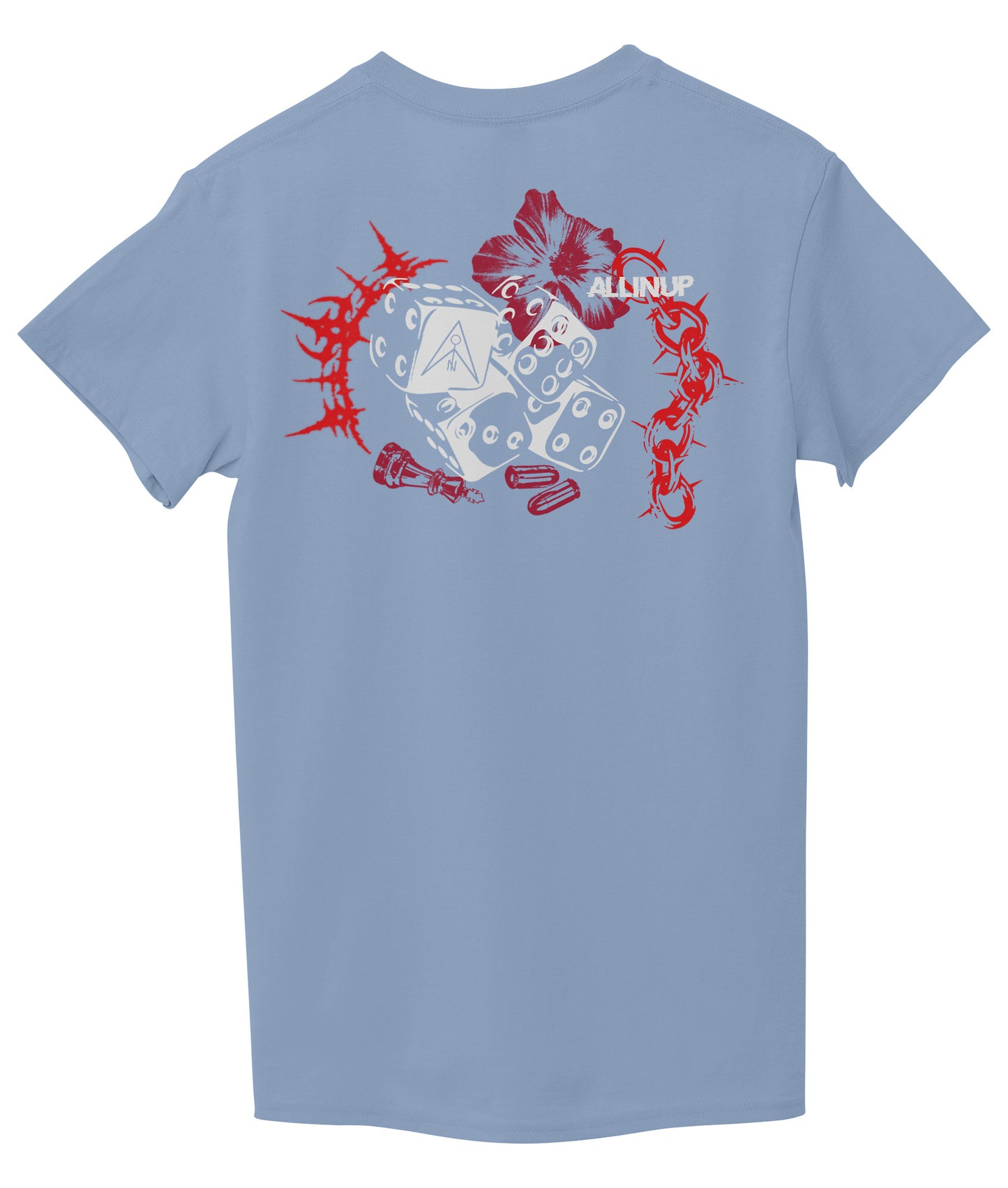 Light Sky Blue Back