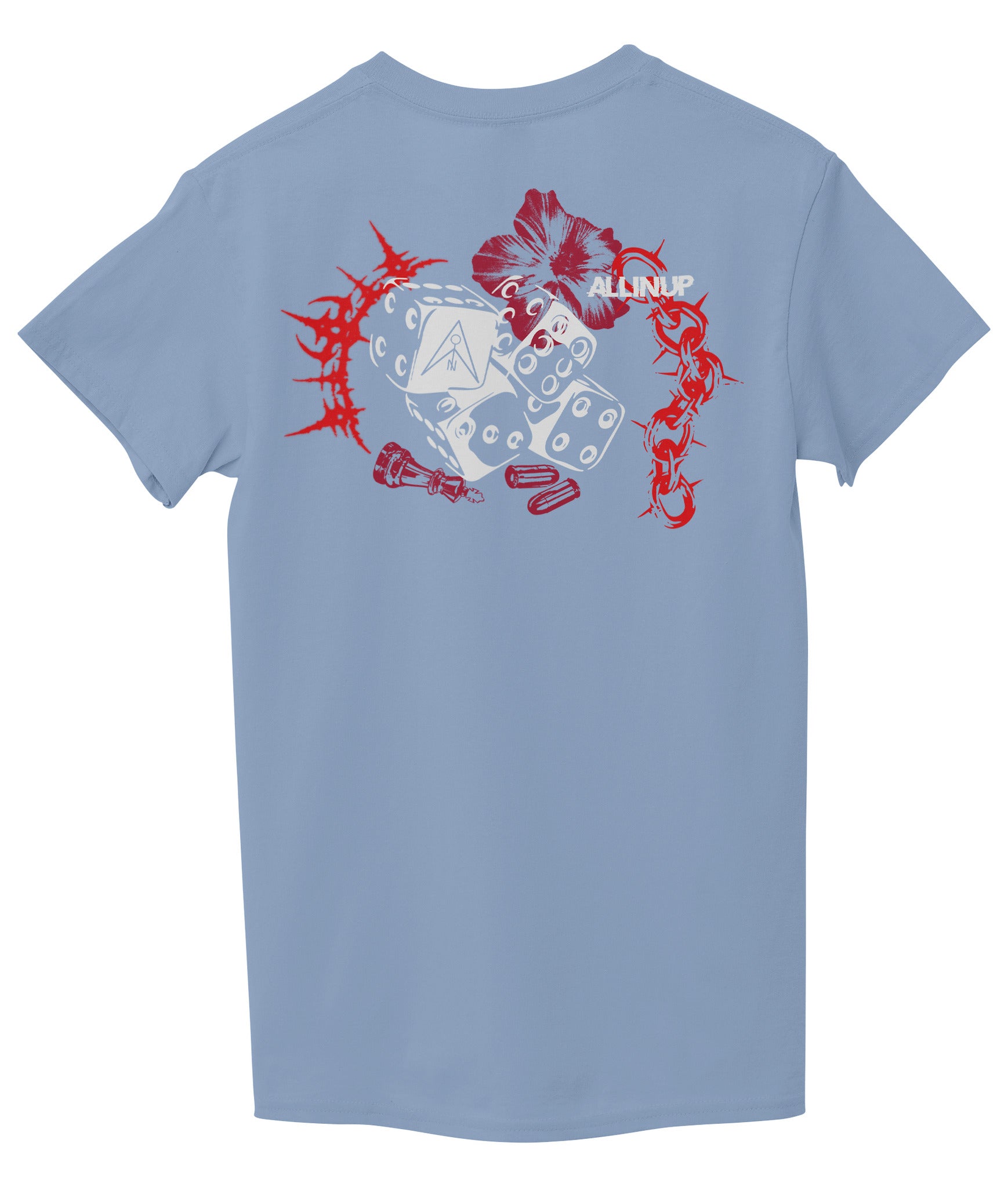 Light Sky Blue Back