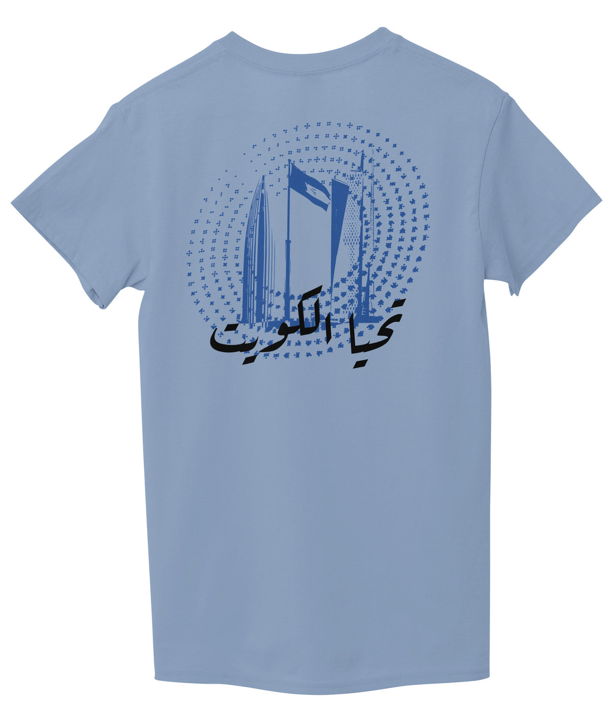 Light Sky Blue Back
