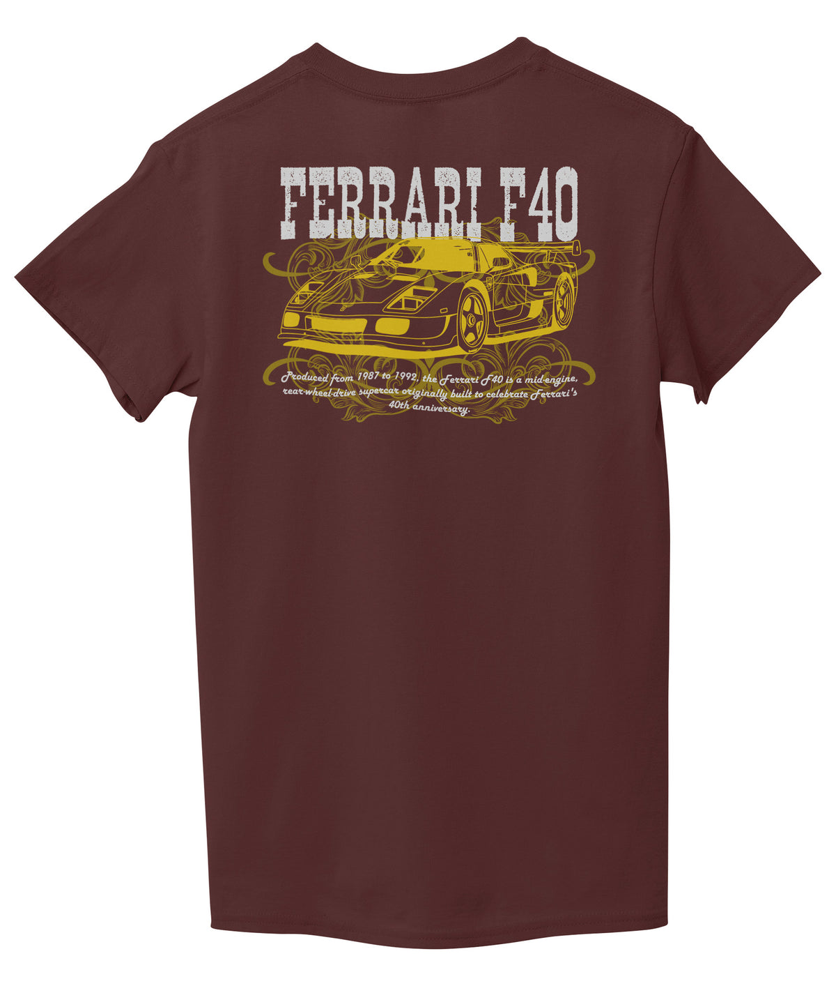 Maroon Back