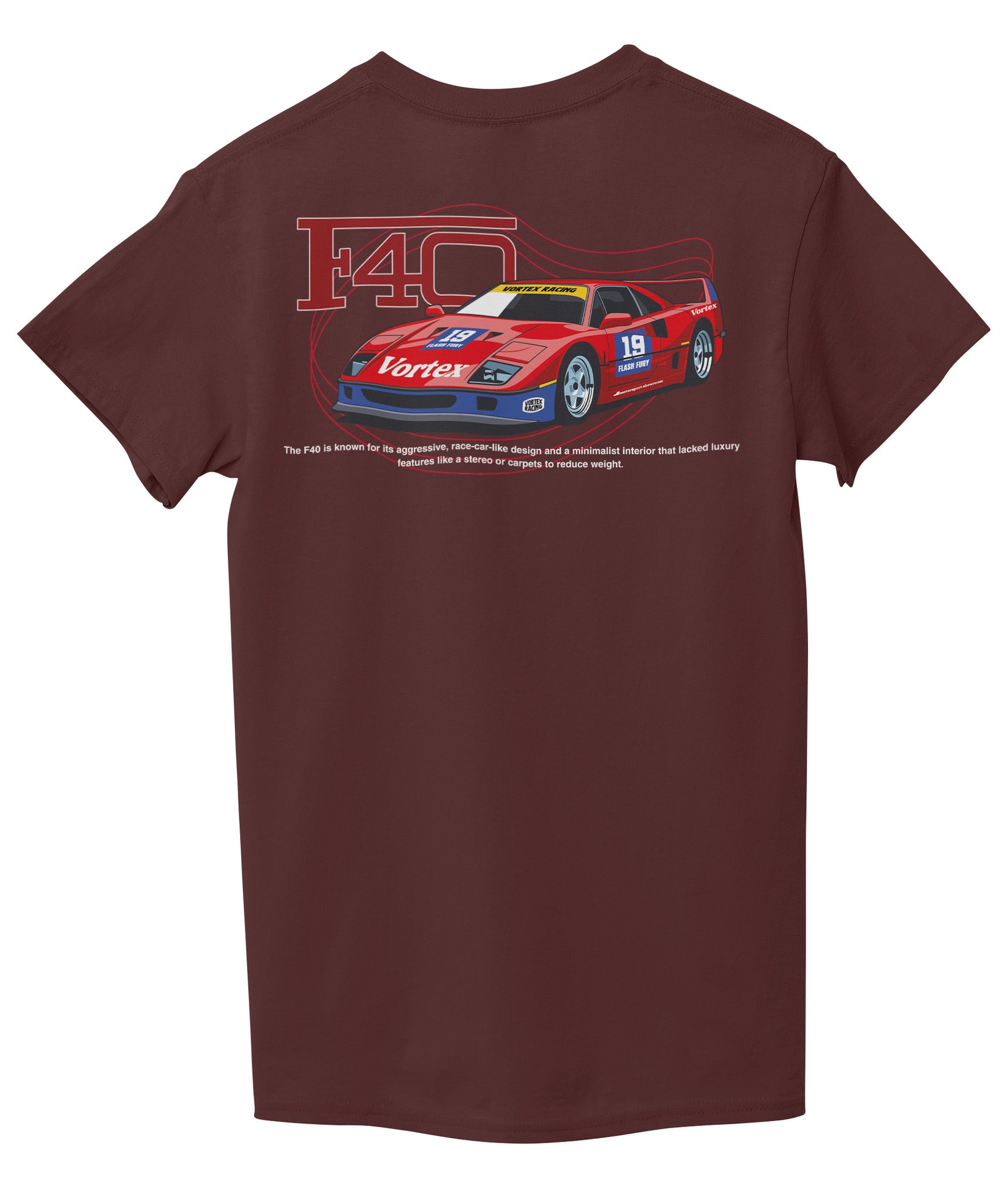Maroon Back