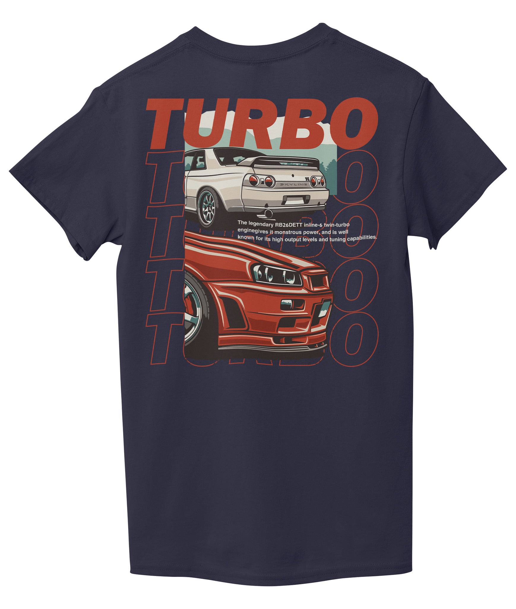 Navy Blue Back