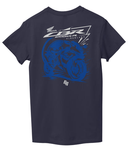 Navy Blue Back
