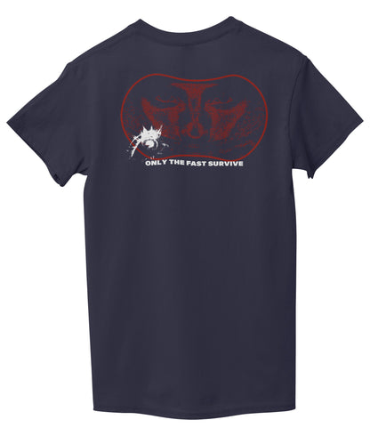 Navy Blue Back