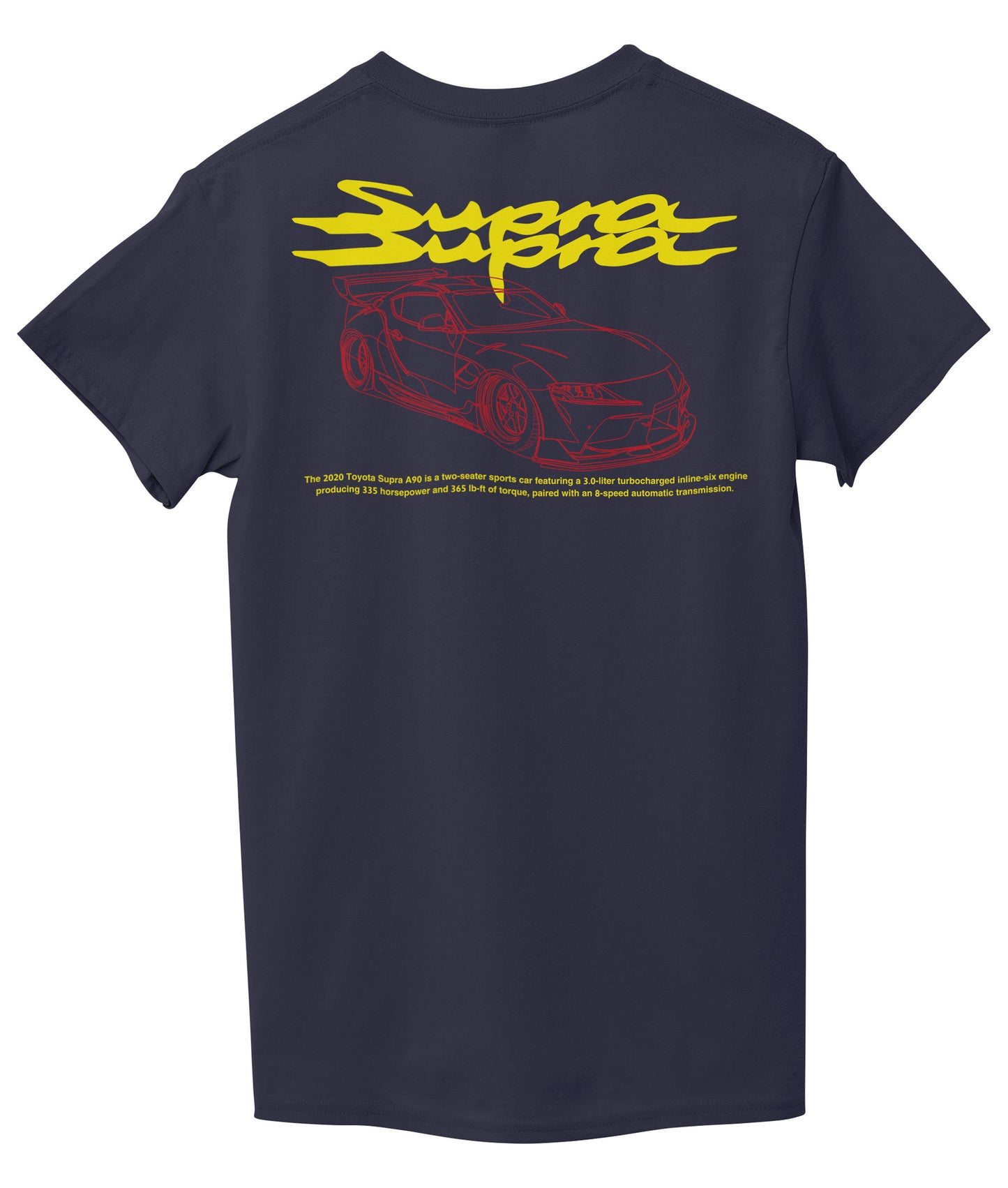 Navy Blue Back