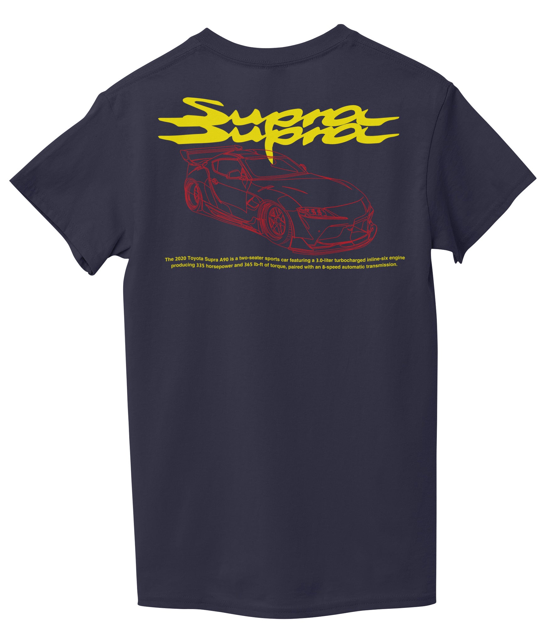 Navy Blue Back