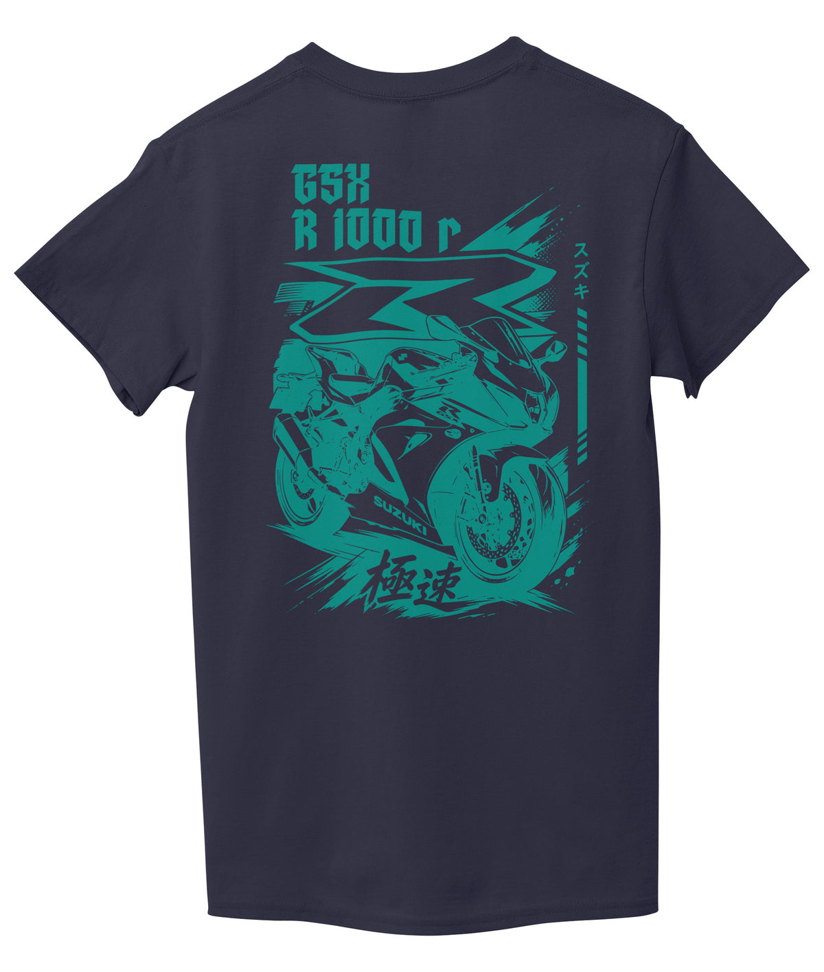 Navy Blue Back