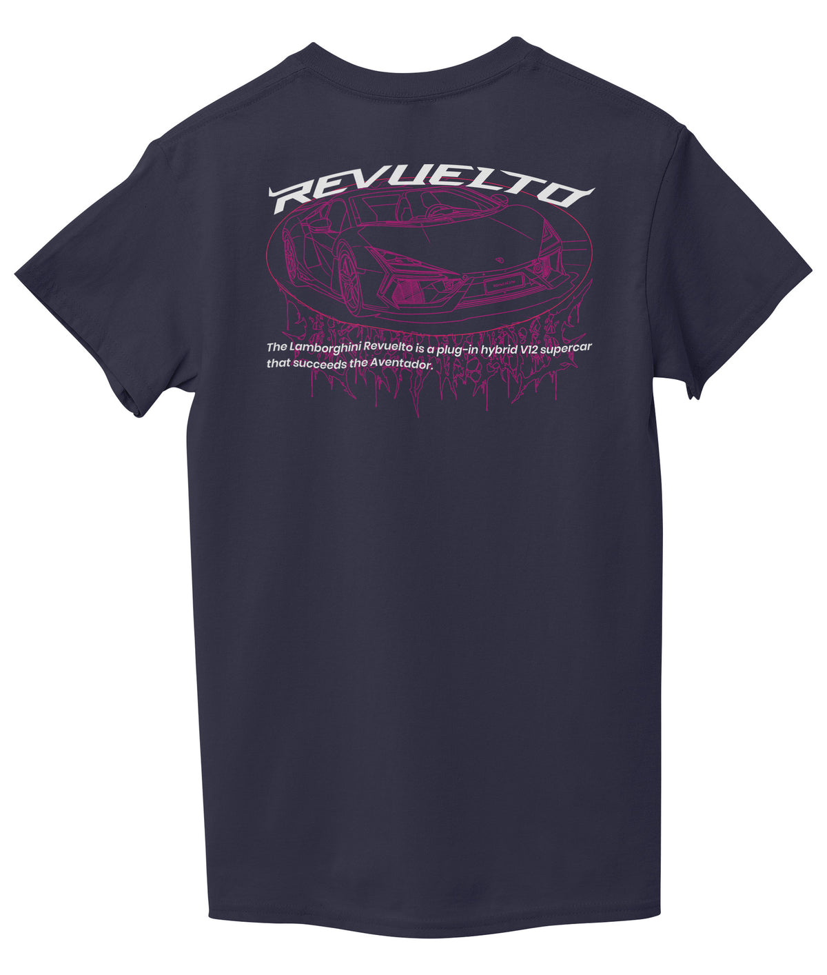 Navy Blue Back