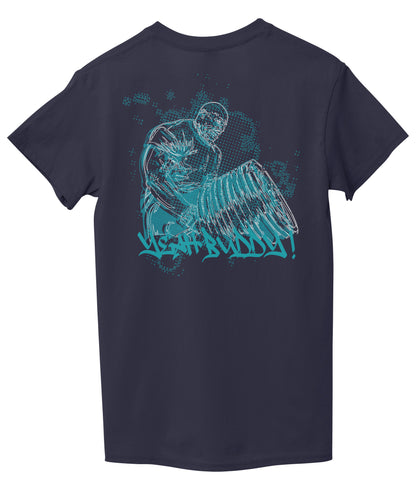 Navy Blue Back